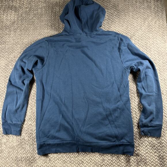 Oakley Men’s Blue Logo Hoodie Sweatshirt Regular Fit Size Medium Athletic Y2K - Picture 10 of 10